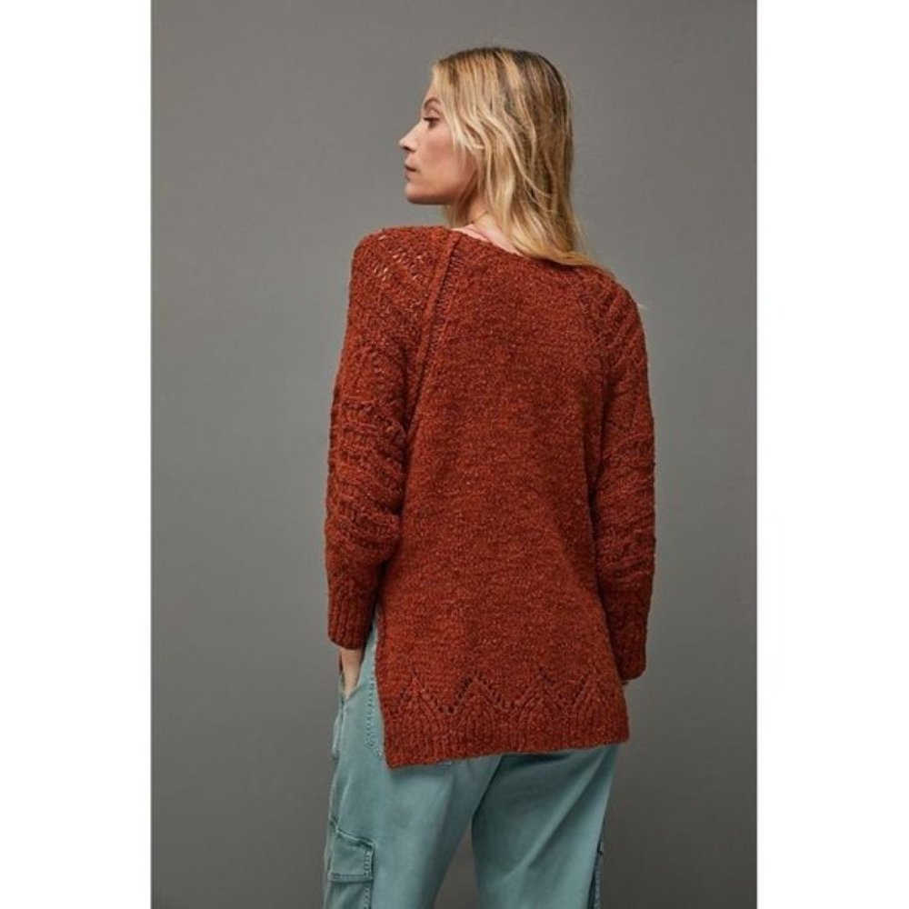 Women's Rust Sweater - Picture 7 of 7